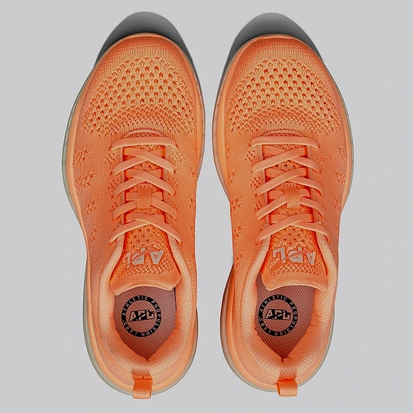 Free People APL × TechLoom Pro Sneaker in Neon Peach/Pristine - Picture 14 of 14